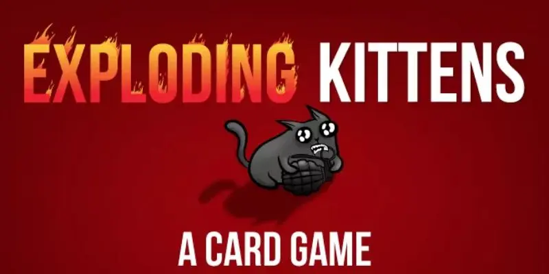 Basic gameplay of Exploding Kittens